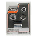 Colony axle spacer kit front, smooth — 84-96 FXST/C/B; 93-94 FXDWG; 84-99 FLT/Touring (Excl. FLHR/CI) (NU)