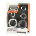 Colony axle spacer kit front, smooth — 2006 FXDWG/I (EXCL. FXD MODELS)