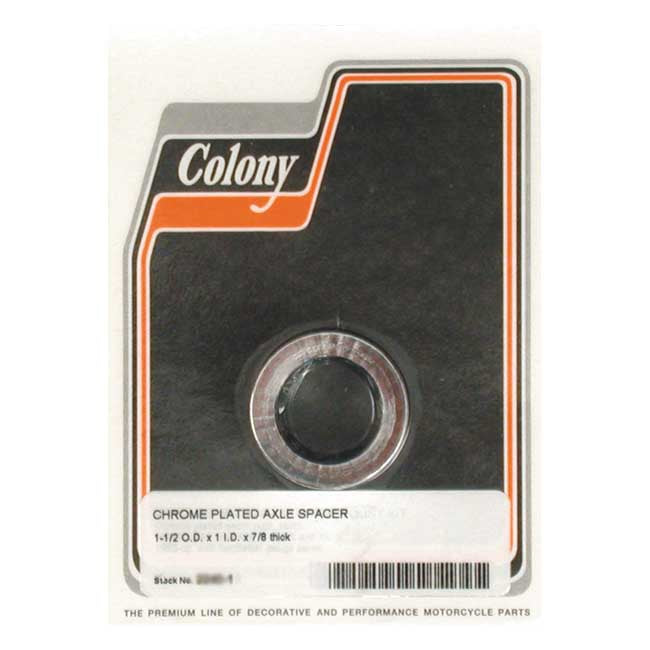 Colony univ. Axle spacers 7/8" long — Universal