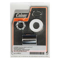 Colony axle spacer kit rear, smooth — 91-99 Dyna (NU)