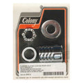 Colony axle spacer kit rear, grooved — 00-05 Dyna (NU)