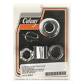 Colony axle spacer kit rear, smooth — 00-03 XL Sportster (NU)