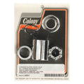 Colony axle spacer kit rear, smooth — 2004 XL Sportster (NU)