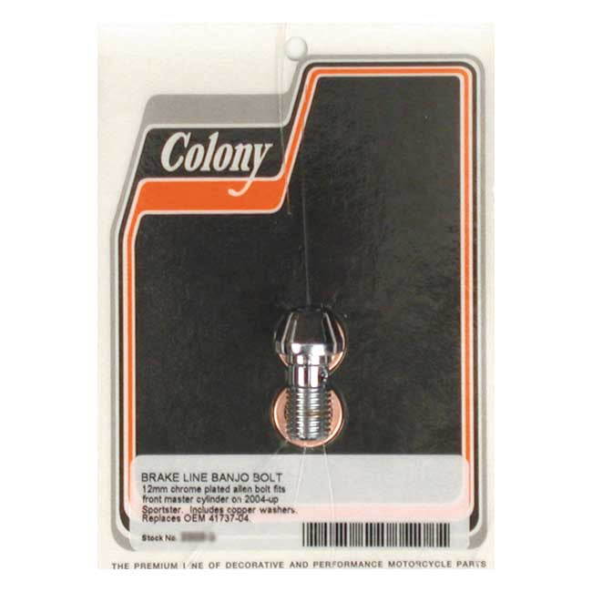 Colony banjo bolts, 12mm x 1.5 — 989483