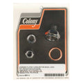 Colony linkert carb bowl lock nut kit — 30-65 H-D (NU)