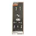 Colony, rear fender mount kit. Chrome — 29-52 45" solo Flatheads (NU)