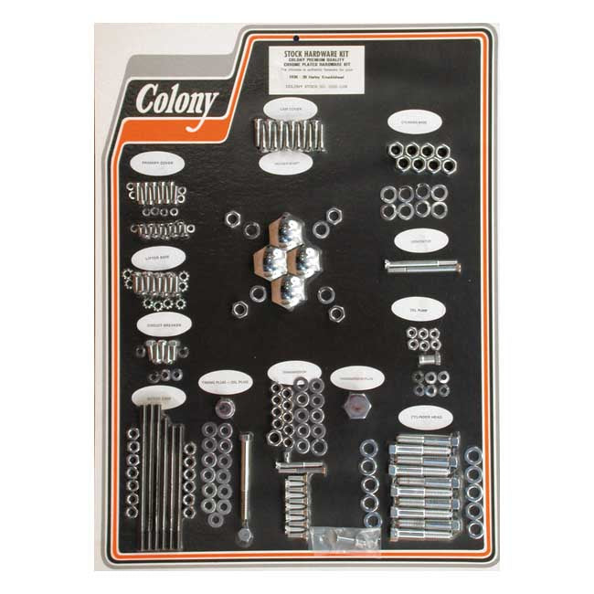 Colony motor screw set — 36-39 Knucklehead (NU)