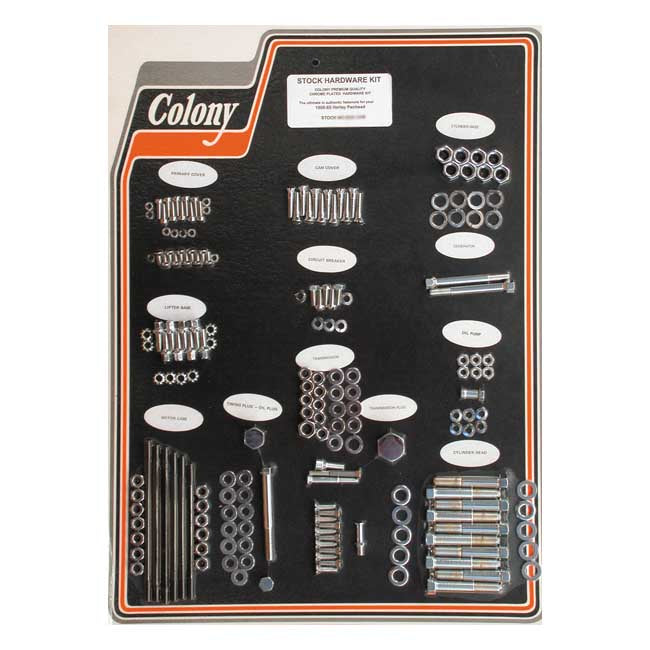 Colony motor screw set — 58-65 PAN (NU)