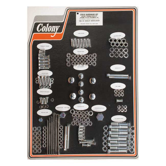 Colony motor screw set — 66-69 SHOVEL (NU)
