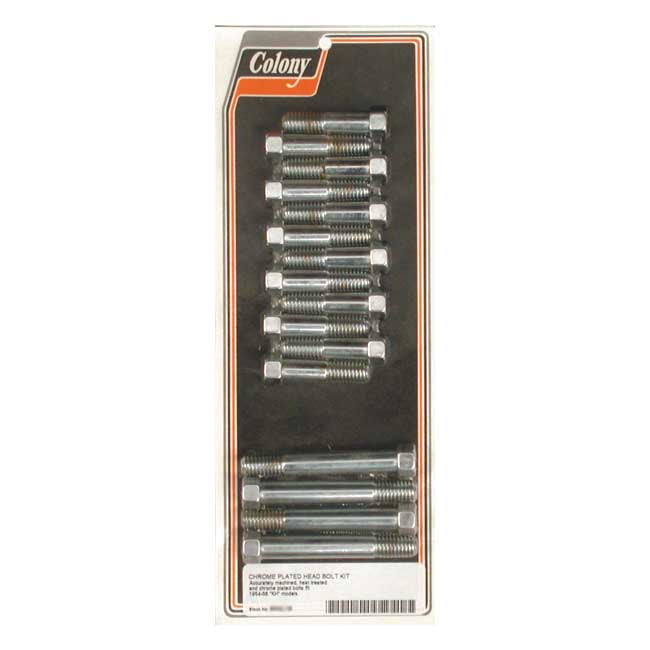Colony head bolt kit — 54-56 KH models (NU)
