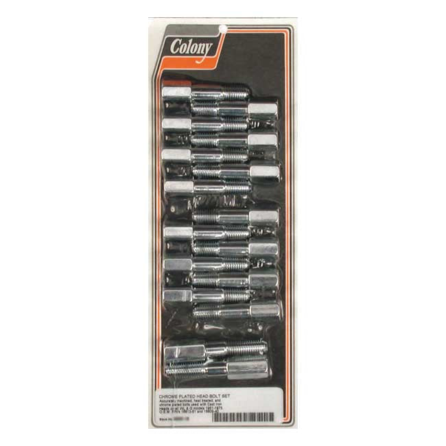 Colony head bolt kit — 51-73 45" SV (NU) (Excl. ALTERNATOR models)