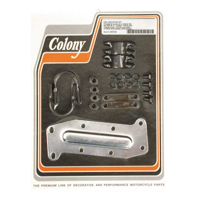 Colony, coil mount kit — 30-36 VL; 29-47 45" Flathead (NU)