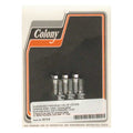 Colony, oversized Panhead rocker cover screw set — 48-65 Panhead (NU)