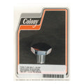 Colony, 41mm fork tube cap bolt. Chrome — 49-E77 Big Twin (NU)