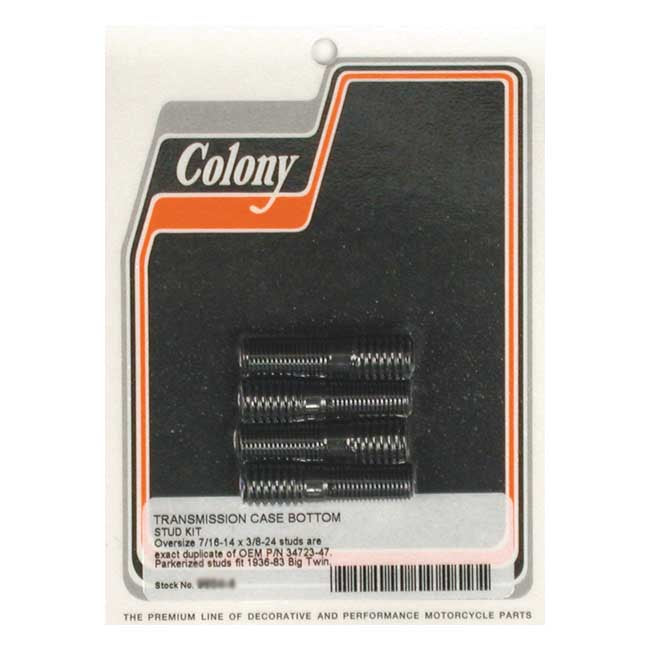 Transmission to mount plate stud kit. Oversize
