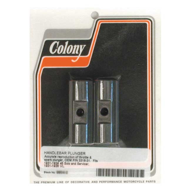 Colony handlebar plunger — 31-39 45" SV SOLO & SERVI-CAR; 31-36 VL (NU)