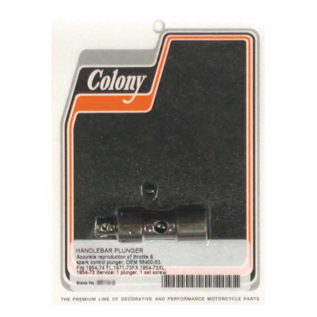 Colony handlebar plunger — 54-74 FL; 71-73 FX; 54-73 45" SERVI-CAR (NU)