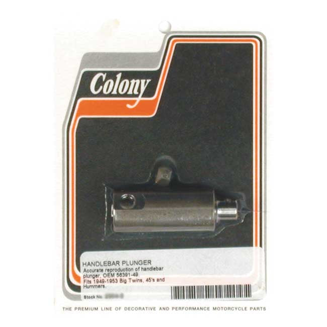 Colony handlebar plunger — 49-53 Big Twin; 49-53 45" Solo & Servi-Car (NU)