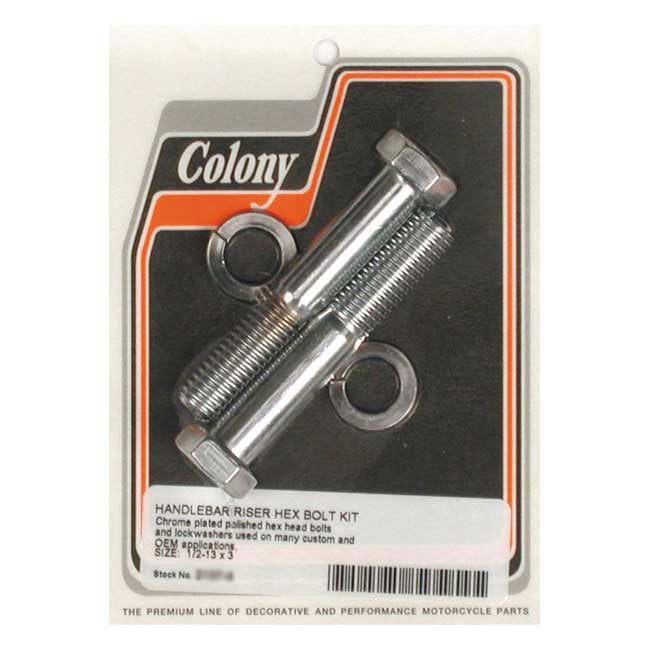 Colony riser bolt set — Universal