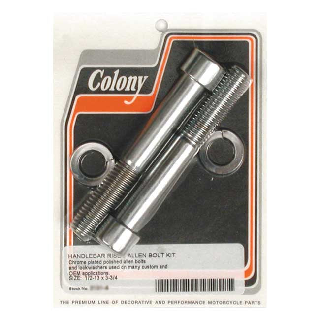 Colony riser bolt set — Universal