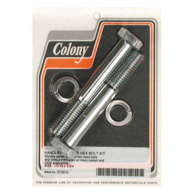 Colony riser bolt set — Universal