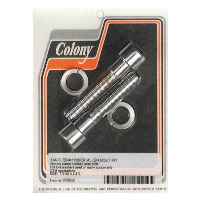 Colony riser bolt set — Universal