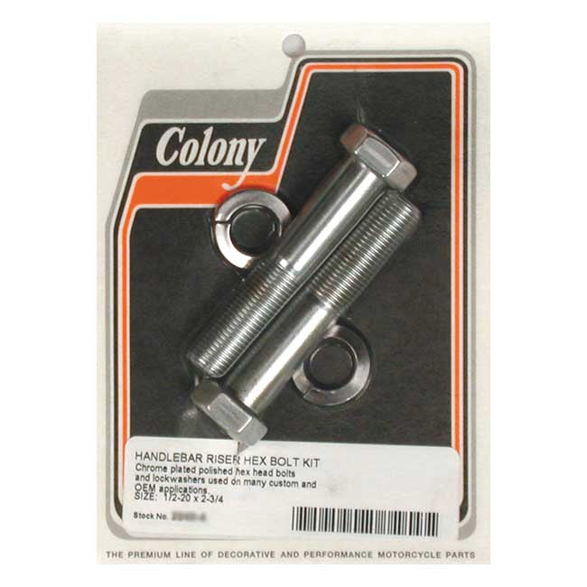 Colony riser bolt set — Universal