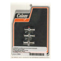 Colony, Knuckle rocker box oil feed fitting. Chrome — 42-47 Knucklehead (NU)