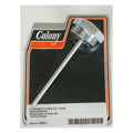 Colony, oil tank screw-in dipstick. Chrome — 36-54 FL style screw-in oil tanks with custom 1-5/16"-12 threads