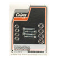 Colony, rider floorboard hinge bolt mount kit. Hex — L82-04 FLH; L82-08 FL; FLT/Touring; 86-04 FL Softail (NU)