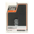 Colony, front brake rotor bolt kit. Chrome — 74-77 FX; XL Sportster. Front cast wheel single disc (NU)