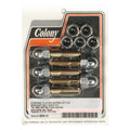 Colony sprocket bolt & nut kit — 85-92 Big Twin (NU)