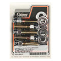 Colony sprocket bolt kit — 73-92 Big Twin; 79-90 XL Sportster (CAST wheel; CHAIN & BELT; 93-98 Big Twin SPOKE wheel (Excl. 97-98 Softail)
