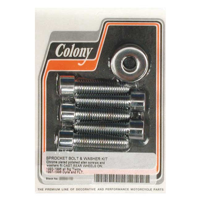 Colony 7/16 sprocket bolt kit