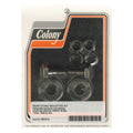 Colony, rear stand mount kit. Black — 38-57 OHV & Flathead Big Twin; 39-52 45" Flathead