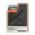 Colony, front brake cable adjuster. Black parkerized — 41-48 Big Twin; 41-52 45"; 41-57 45" Servicar (NU)