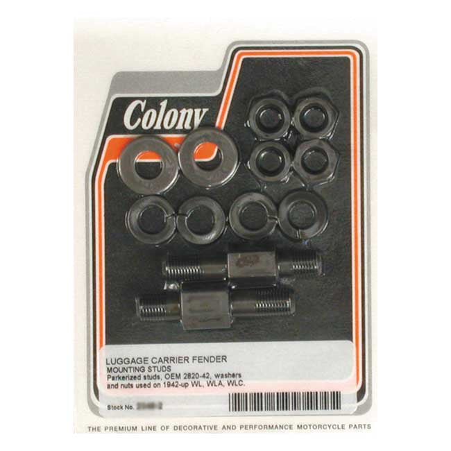 Colony, luggage carrier mount — 42-52 WL; WLA; WLC 45" (NU)