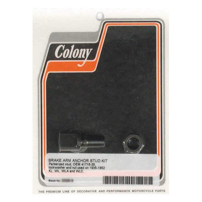Colony brake arm anchor stud kit