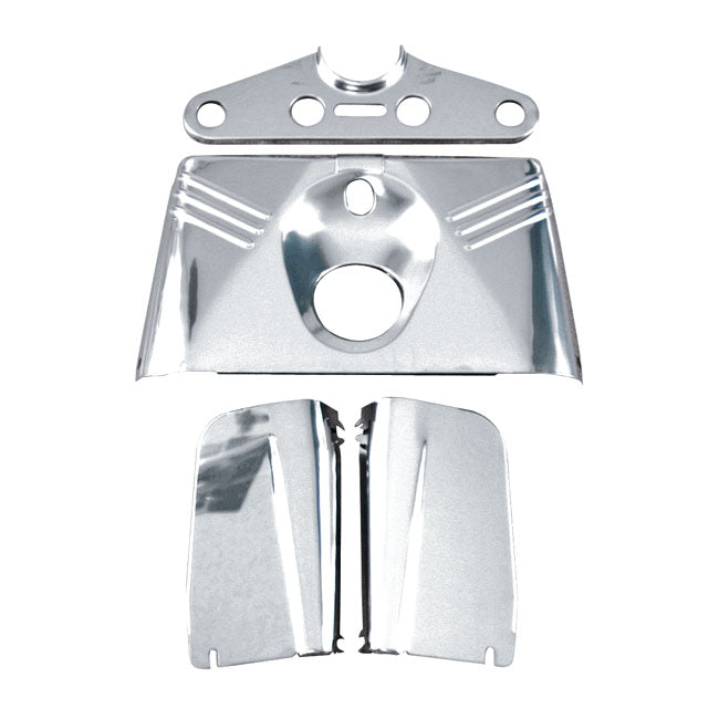 Front panel fork. Chrome