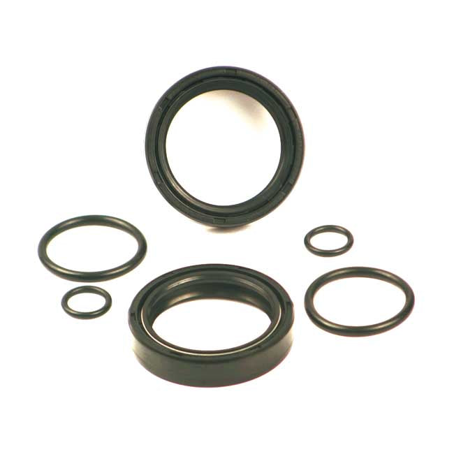 MCS, fork seal rebuild kit. 41mm — 84-86 FXWG; 84-17 Softail (Excl. 13-17 FXSB); 93-05 FXDWG; 12-16 Dyna FLD; 84-13 FLT/Touring (NU)