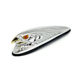 Fender ornament Eagle head, chrome gold — 80-up FL; FLT/Touring and FLHT models in custom applications