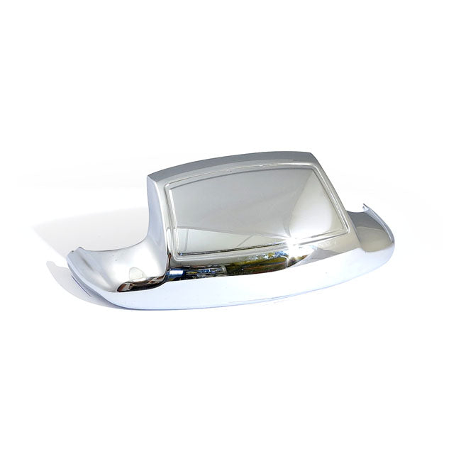 Front fender tip ''plain''. Chrome