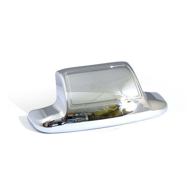 Rear fender tip ''Plain''. Chrome