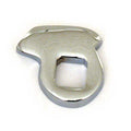 Jiffy leg stop. Chrome — L84-88 XL Sportster (NU)