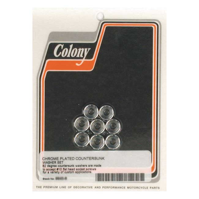 Colony countersunk flatwashers #10