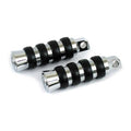 Cushion band foot pegs, small diameter. Chrome