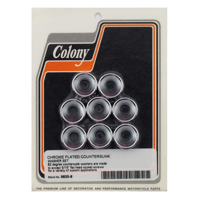 Colony countersunk flatwashers 5/16"