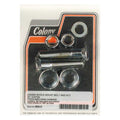 Colony, lower Dyna shock mount  kit. Chrome — 91-01 Dyna (NU)