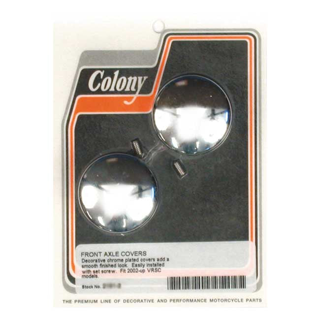 Colony V-Rod axle covers — 02-05 VRSCA
