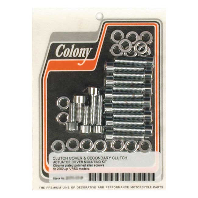 Colony clutch cover mount kit — 02-17 V-Rod (NU)